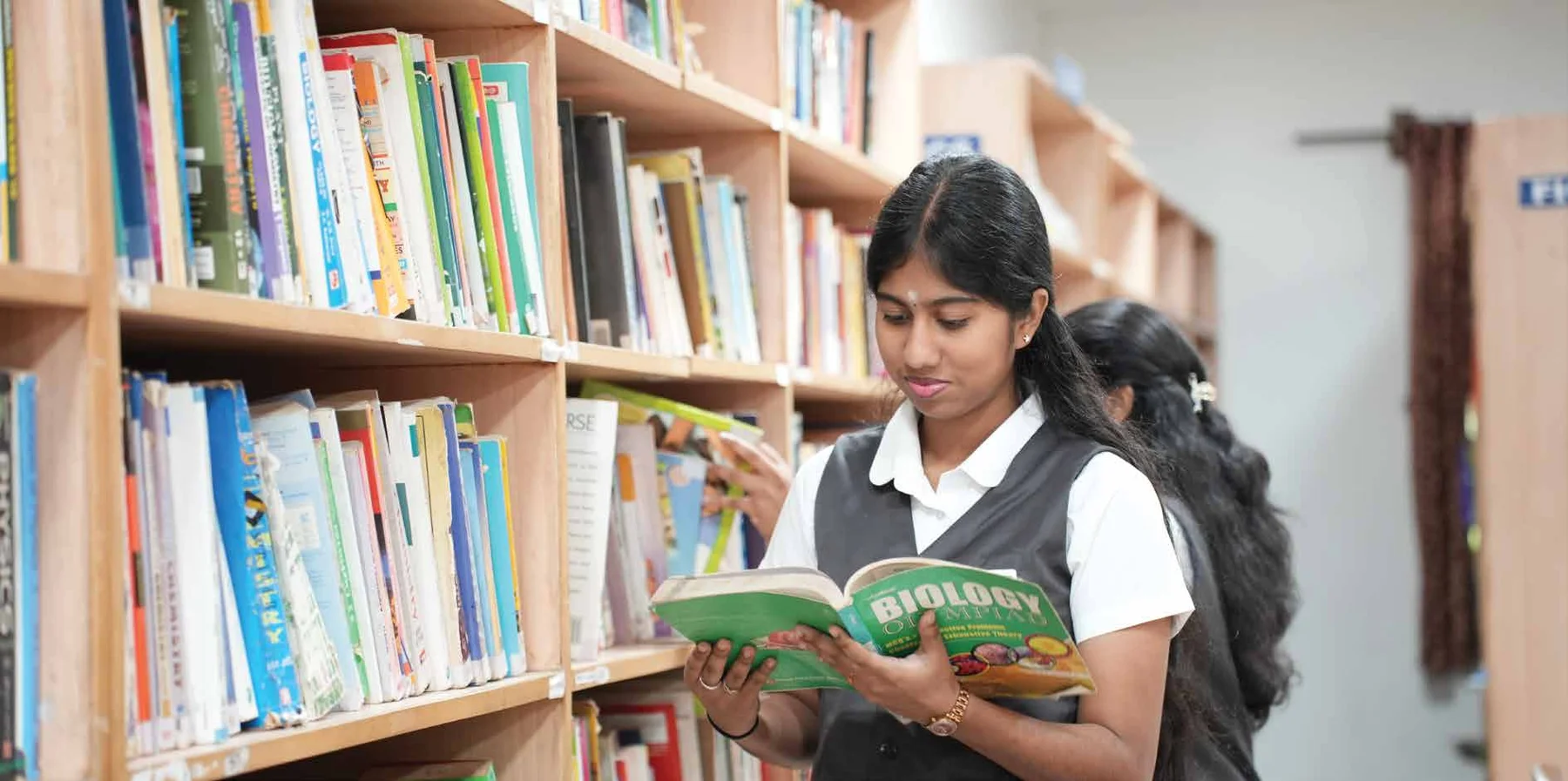 Quiet hours in the library